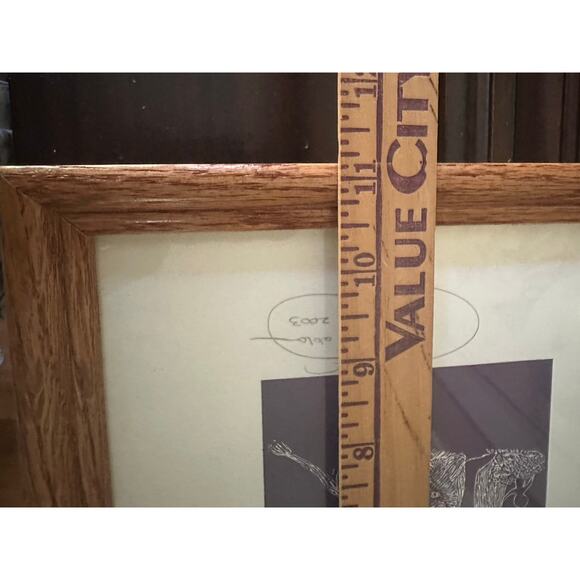 Signed numbered framed Print by Susan M. Sablon 2003, A Message of Faith 11x9” - Picture 7 of 14